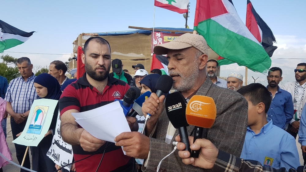 مسؤول اللجان أبو حسن أسعد