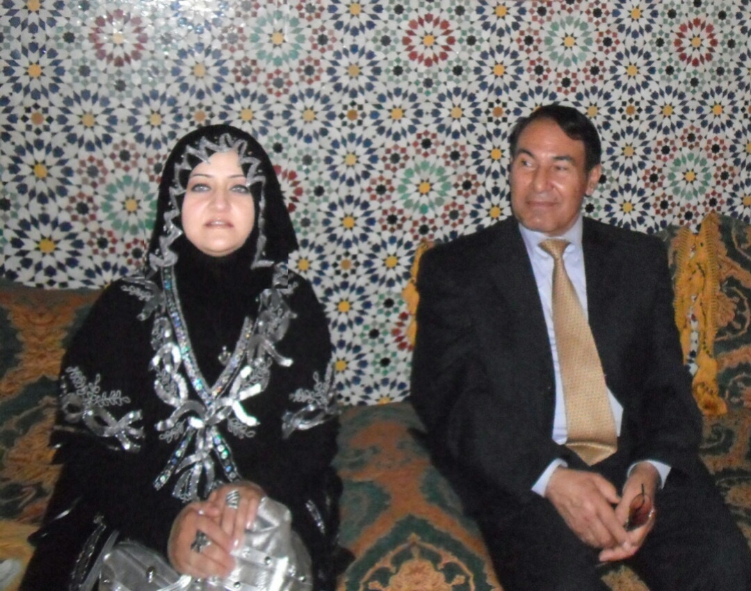 الأديبة د.سناء الشعلان والعلاّمة علي القاسمي