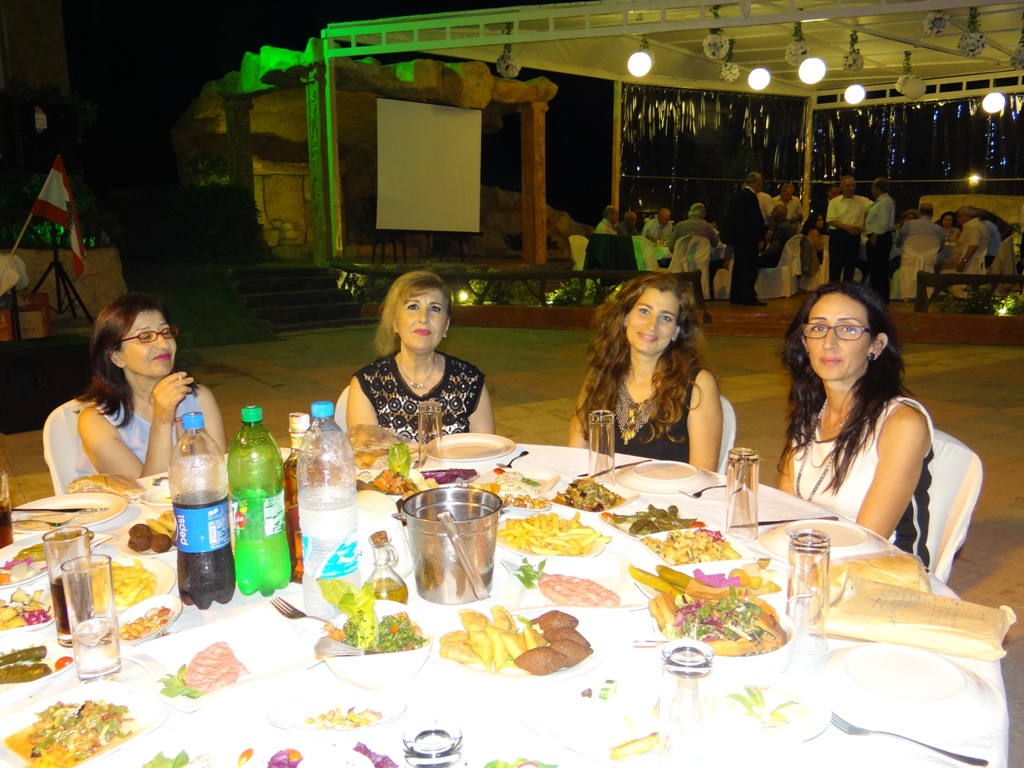 من حفل العشاء السنوي السابق لنادي الخيام الثقافي الاجتماعي