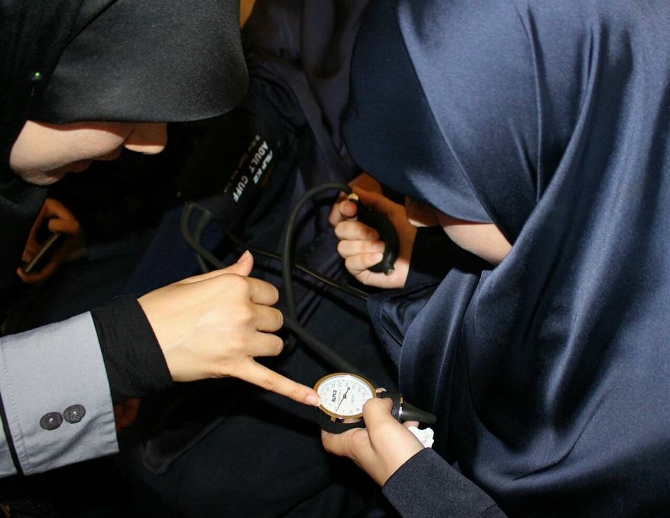 ورشة إسعافات أولية لدليلات  كشافة الإمام المهدي (عج) 