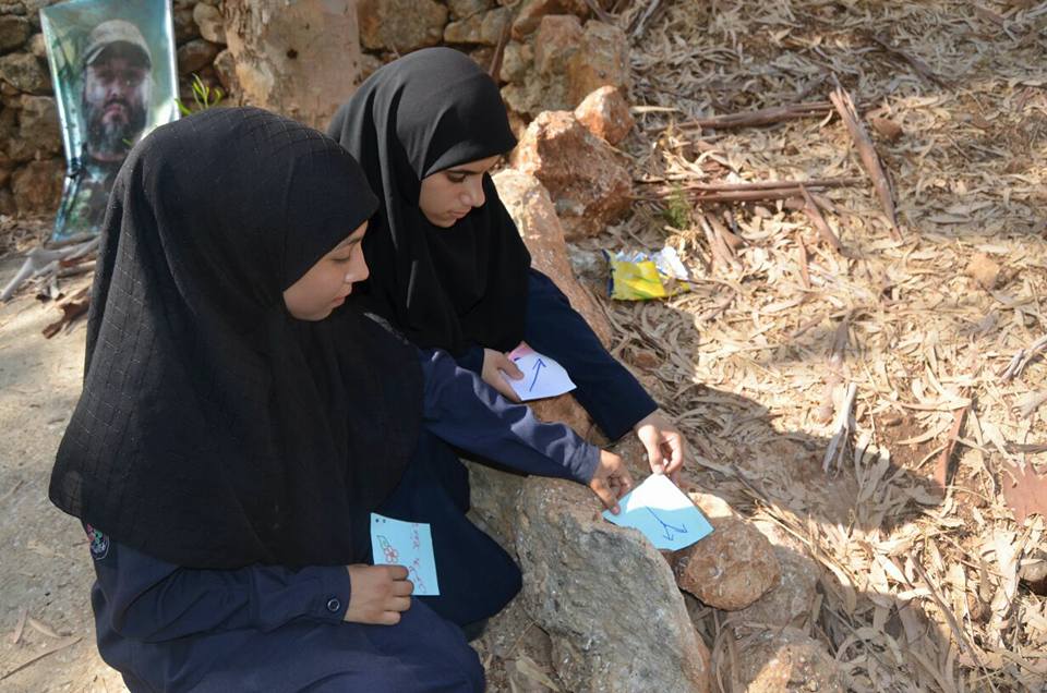 تخييمي على ضفاف نهر شحور لدليلات كشافة الإمام المهدي (عج)