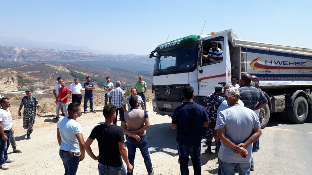 اعتصام اصحاب المرامل