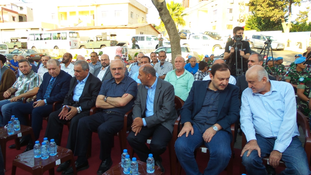 الوزير خليل في مقدم الحضور في احتفال مهرجان الطيبة