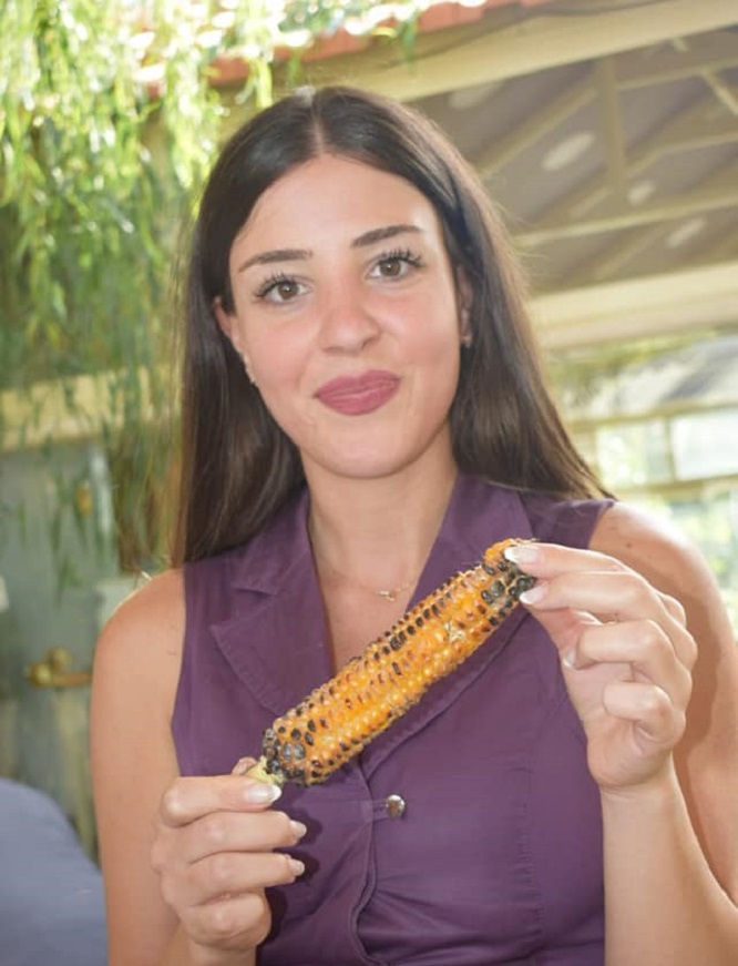 الملكة رهف في بستان المهندس أسعد رشيدي 