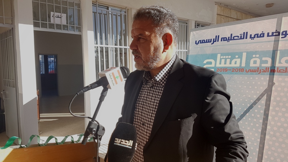 -النائب فياض متحدثا في مركبا