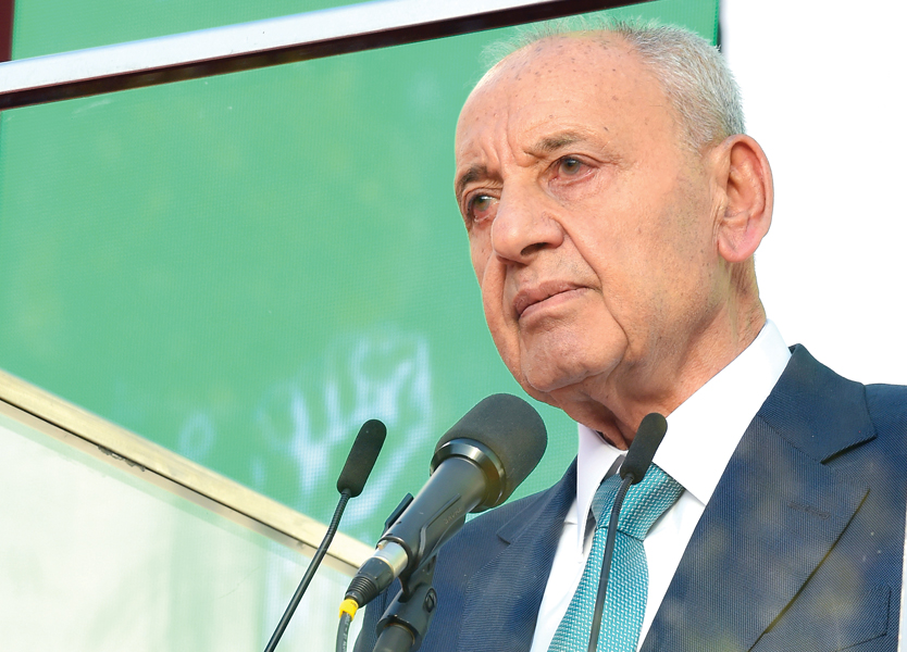 رئيس مجلس النواب الأستاذ نبيه برّي