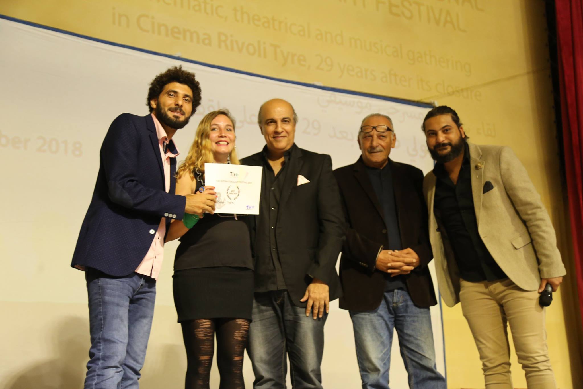 المخرجة موليدي من الارجنتين تفوز بجازة افضل إخراج