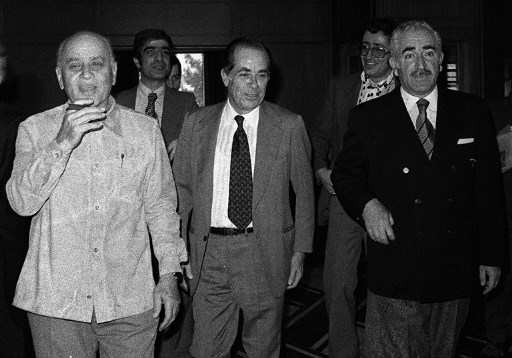 صائب سلام وريمون إدة ورشيد كرامي 