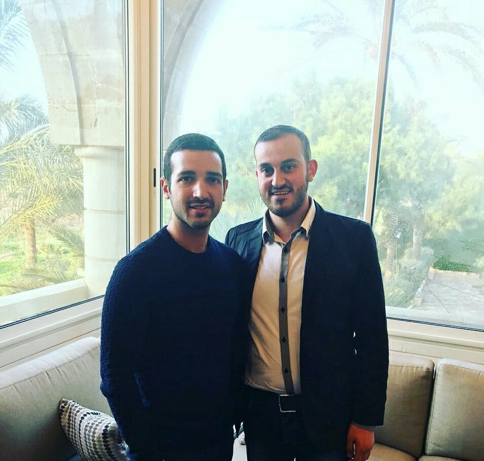 مع الامير مجيد ارسلان 