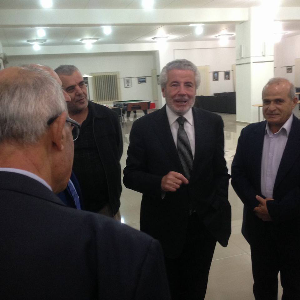 الدكتور كرم كرم في نادي الخيام الثقافي الاجتماعي - مجمع الدكتور شكرالله كرم