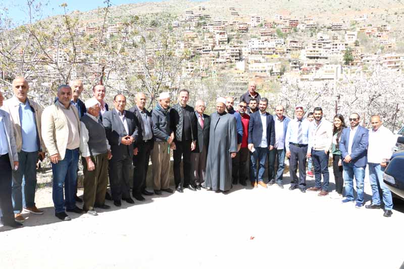 جانب من الجولة في شبعا