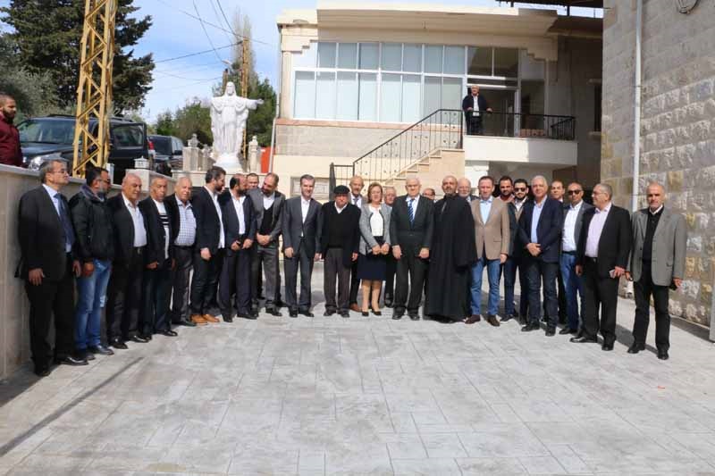 الوفد يهنىء الخوري حنا الخوري