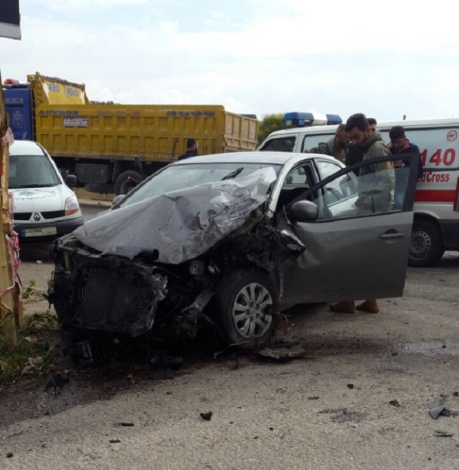 حادث السير على طريق كفركلا عديسة