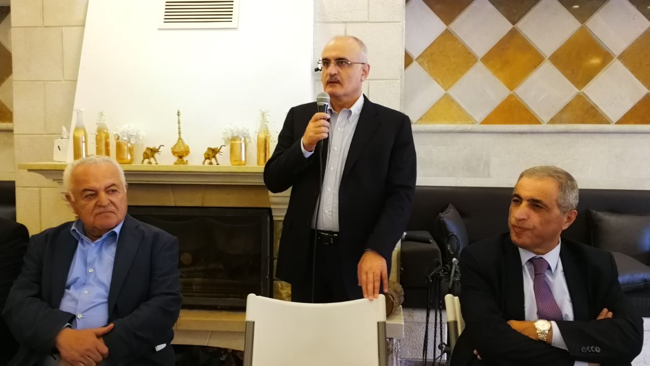 الوزير خليل متحدثا