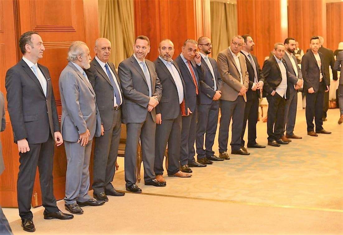 جانب من لقاء المرشح عماد الخطيب في الكويت