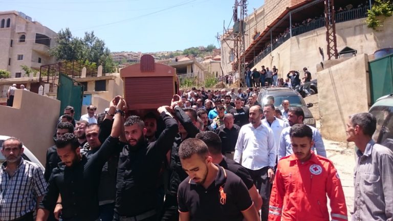 شبعا تشيّع الشابين محمد ماضي وأحمد نبعة بمأتم مهيب