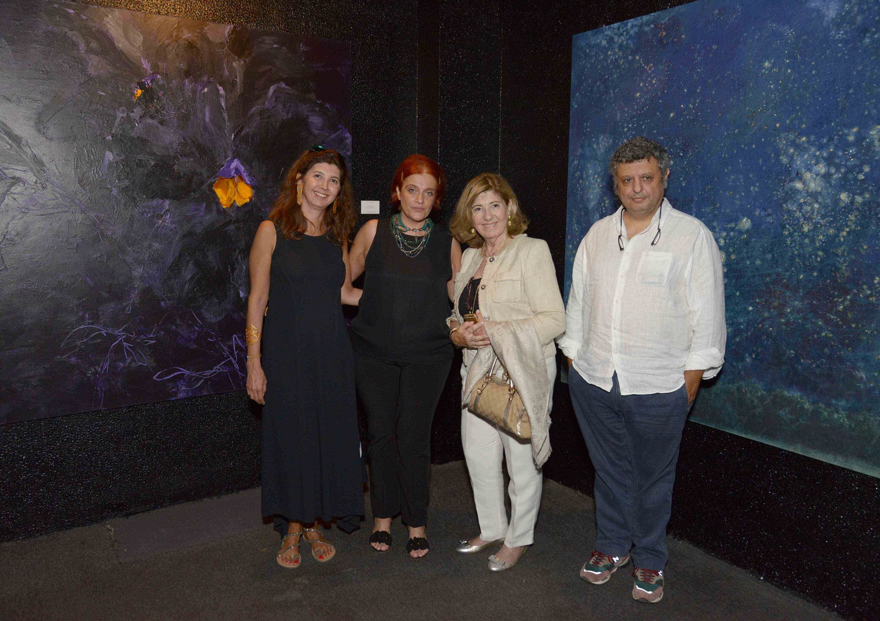 جيلبير الحاج، أندره هوشر فتال، أليس مغبغب ونانسي دبس حداد