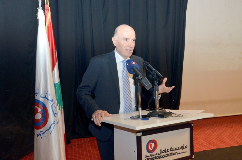 رئيس مؤسسة عامل الدولية والمنسق العام لتجمع الهيئات الأهلية التطوعية في لبنان الدكتور كامل مهنا