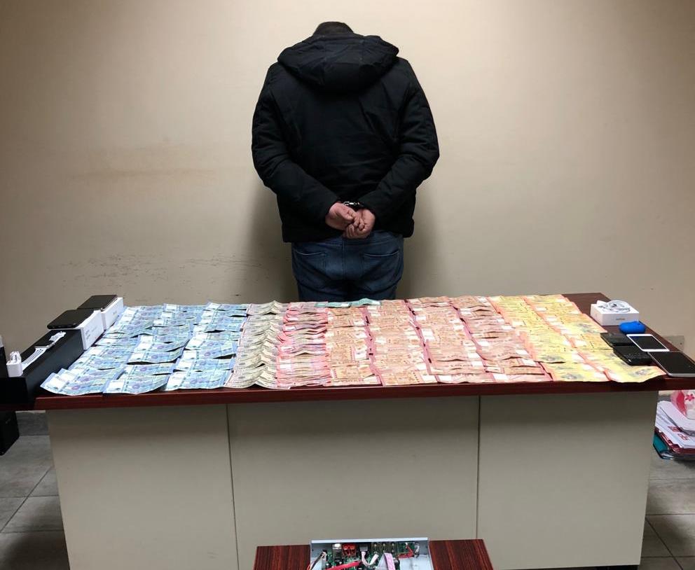 السارق الموقوف  في النبطية