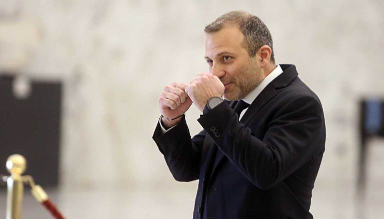 رئيس التيار الوطني الحر الوزير جبران باسيل