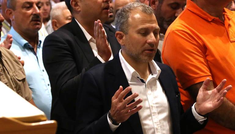 رئيس التيار الوطني الحر الوزير جبران باسيل