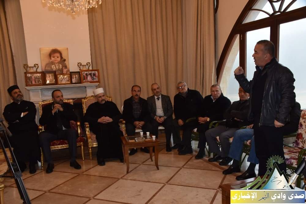 فعاليات ورؤساء البلديات والمخاتير امت دارة النائب انور الخليل