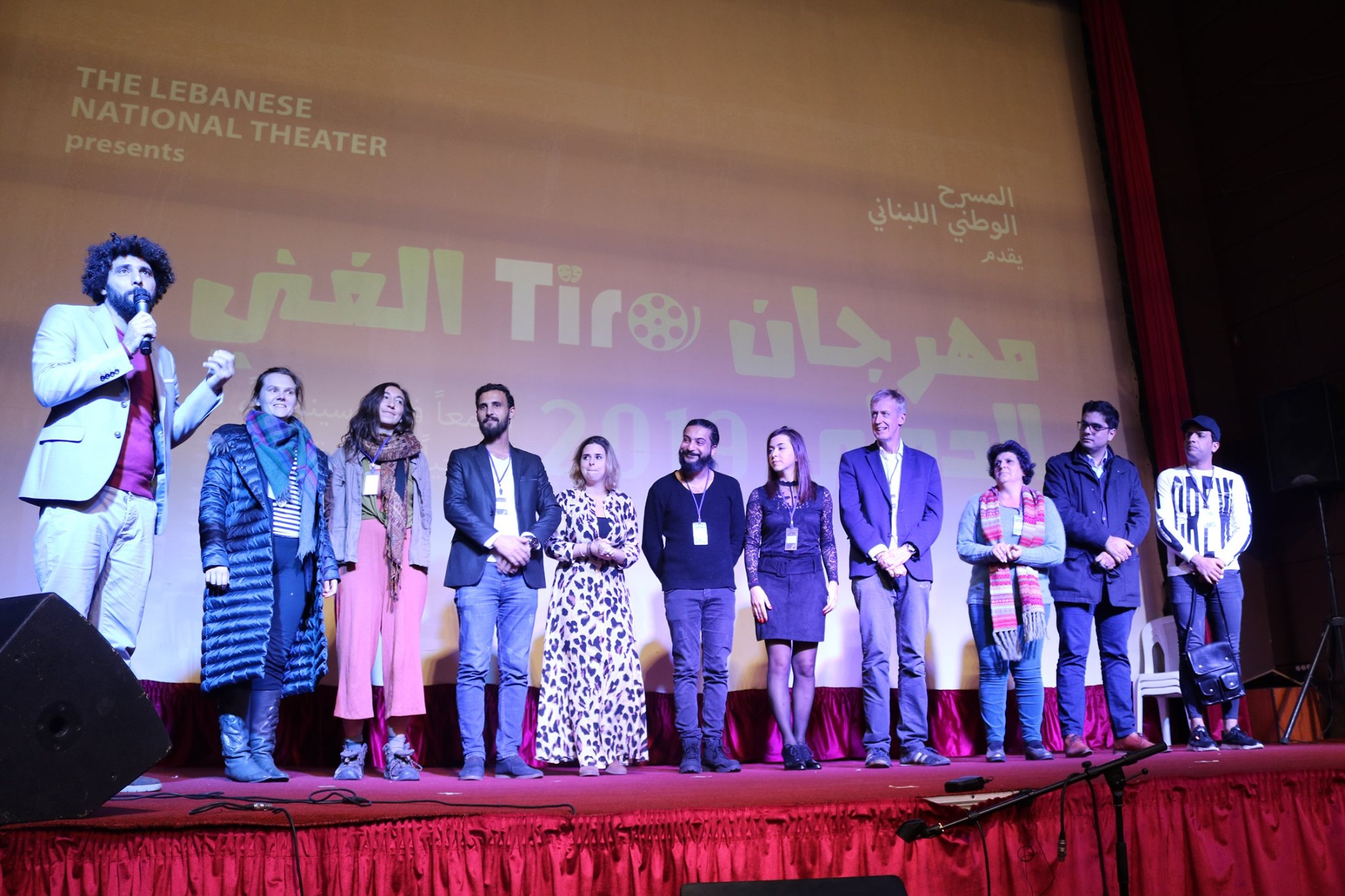 قاسم إسطنبولي وكلمة للمشاركين في المهرجان