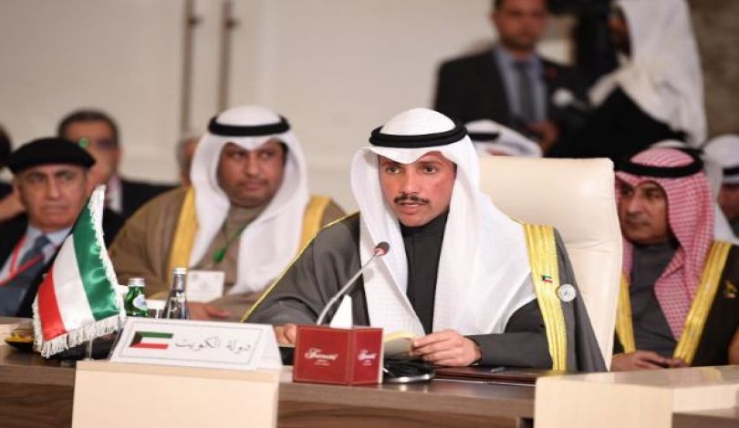 رئيس مجلس الأمة الكويتي مرزوق الغانم التي تشكل كلمته مع كلمة الرئيس بري خارطة طريق لاخراج الواقع العربي من  حال التخاذل التي يعيشها