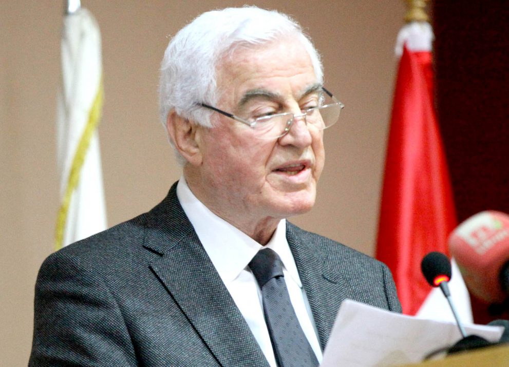 وزير الداخلية والتنمية الادارية السابق بشارة مرهج