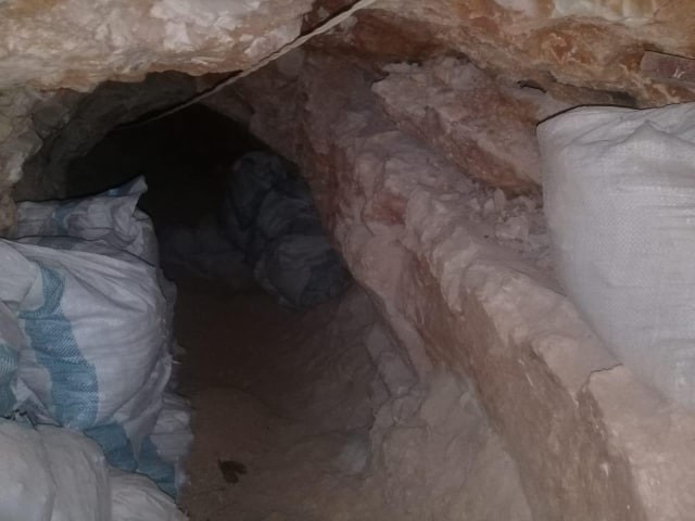 نفق دير قوبل الذي تم تفجيره من قبل الجيش