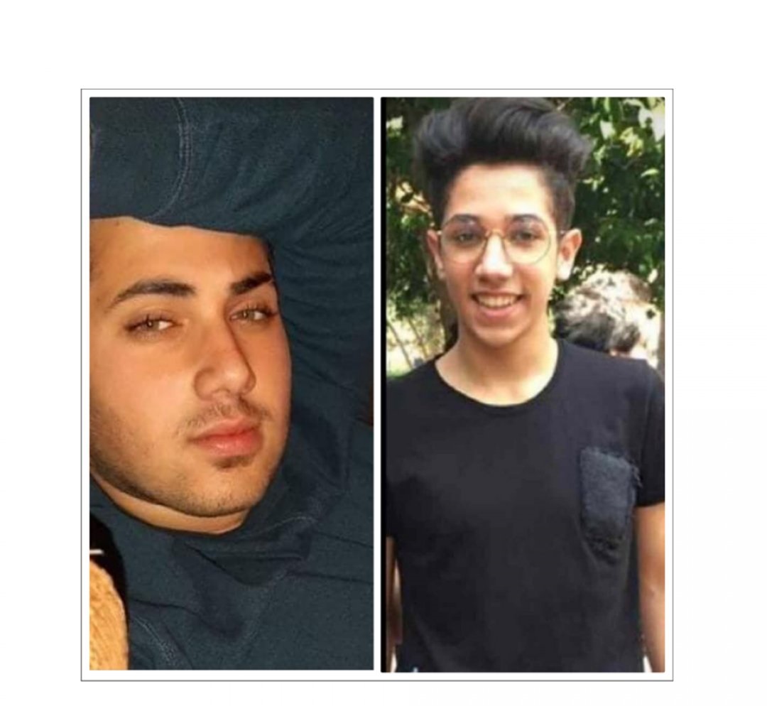 الضحيتان عمر ومحمد.