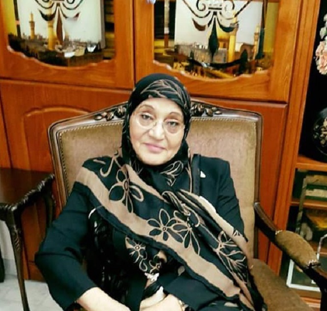 المرحومة الحاجة صفية أمين حسن عبدالله (أم علي صادق)