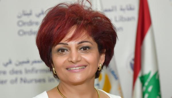 نقيبة الممرضات والممرضين في لبنان، د. ميرنا أبي عبدالله ضومط 