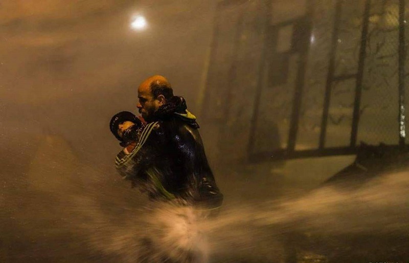 المشهد الذي أثار الرأي العام في ساحة رياض الصلح