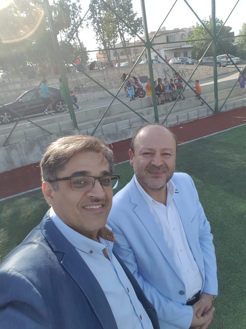 المحامي خليل ادريس والدكتور علي حمادة