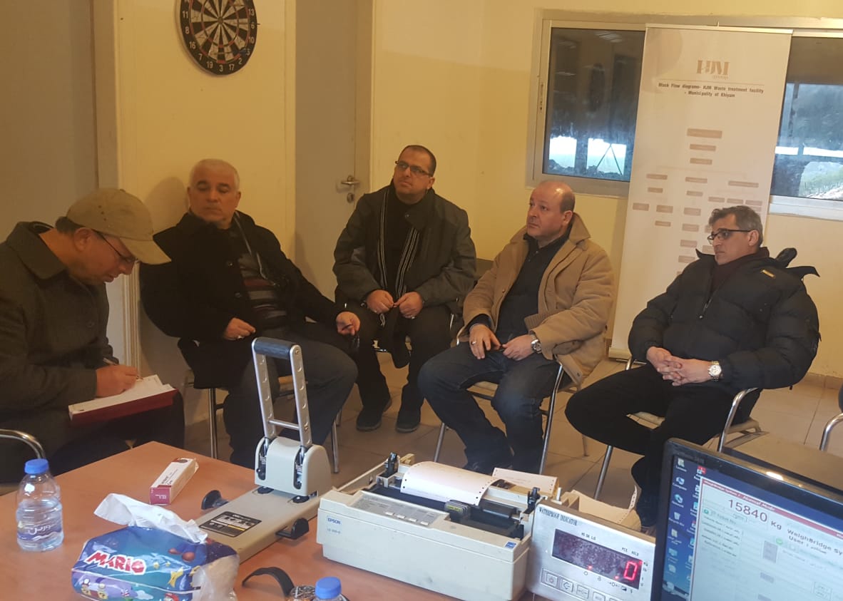 أعضاء  المجلس البلدي في الخيام 