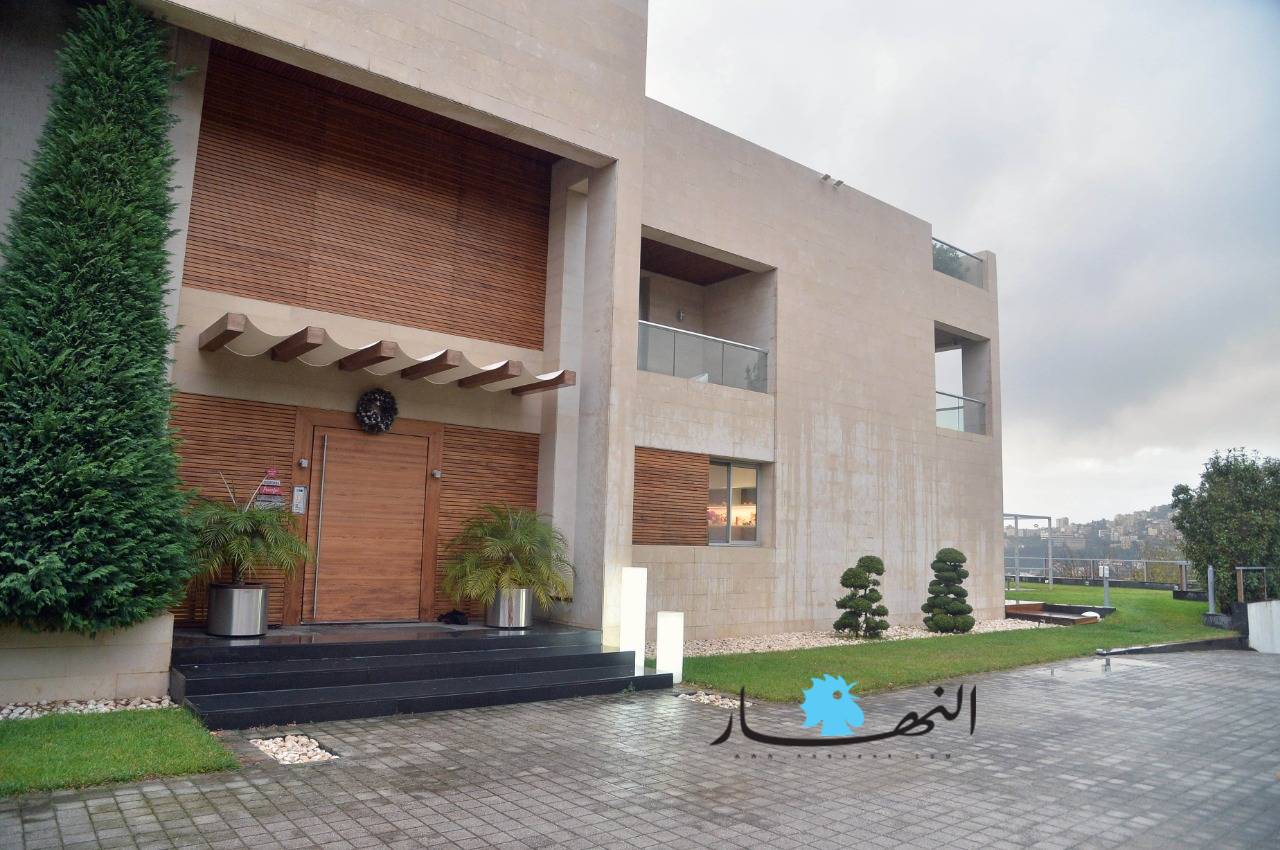 منزل نانسي عجرم (تصوير ميشال صايغ)