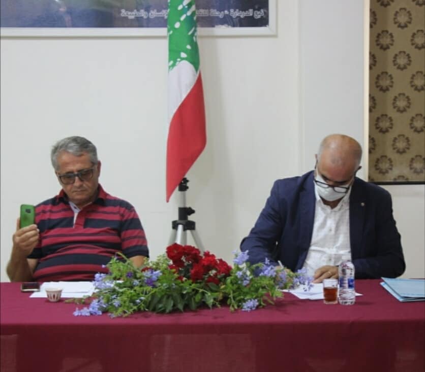 السيد أحمد حسان والمهندس أسعد رشيدي