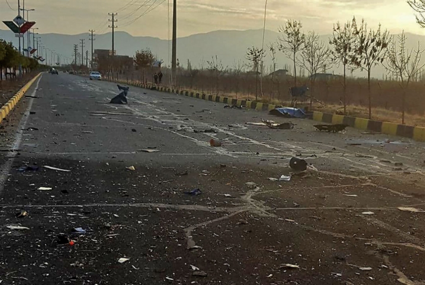 توعّدت طهران، على لسان مسؤوليها، بأن «يدفع الصهاينة ثمن الاغتيال» (أ ف ب )