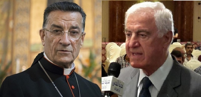 الوزير السابق بشارة مرهج - البطريرك مار بشاره بطرس الراعي