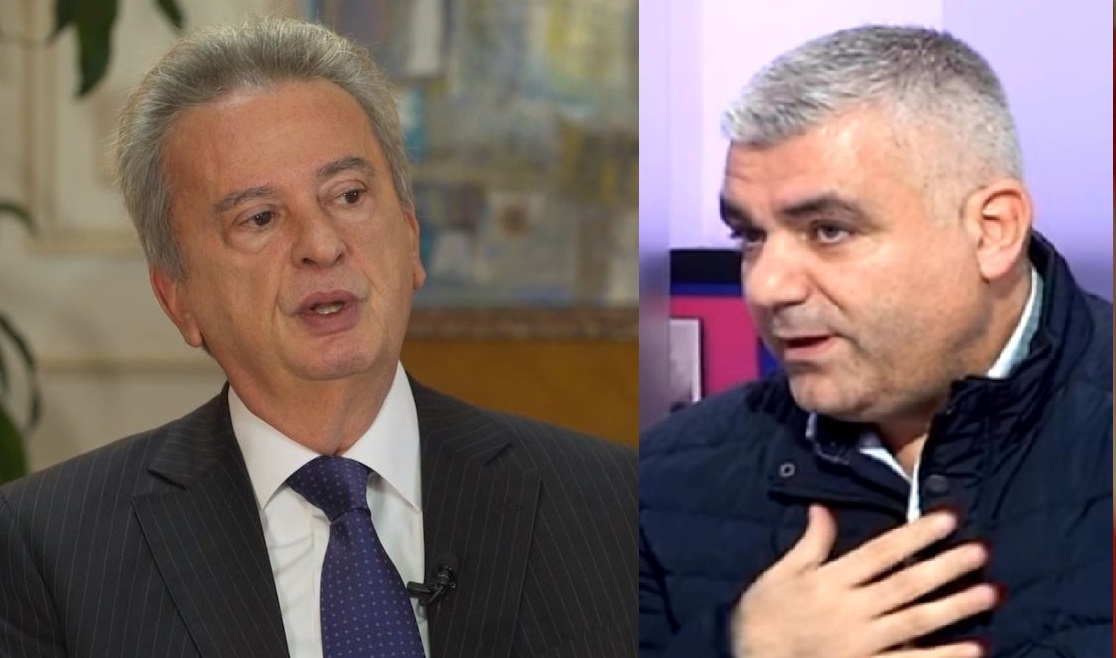 المحامي حسن بزي وحاكم مصرف لبنان رياض سلامة