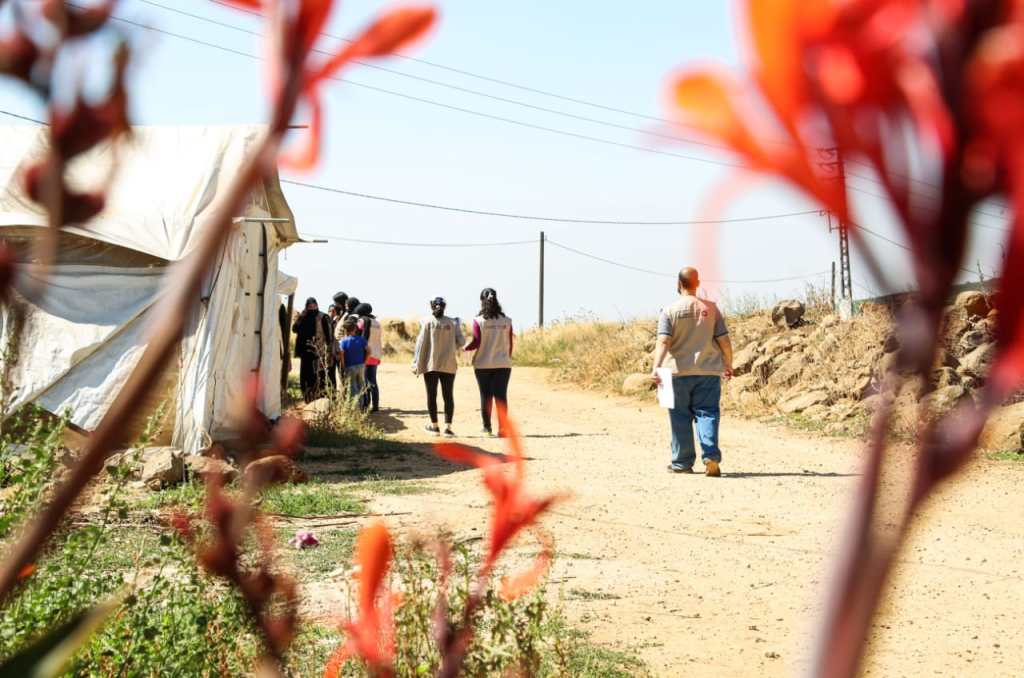 التوزيع حصل في المناطق اللبنانية وضمن المخيمات على حد سواء