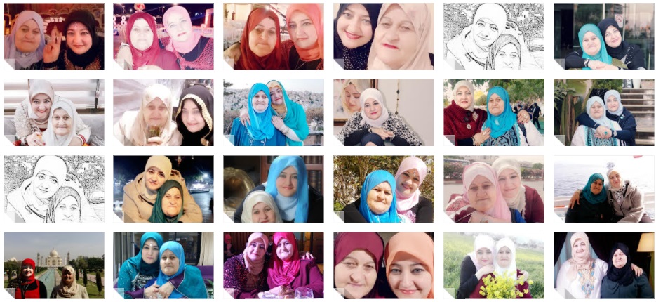 د. سناء الشعلان وأمها