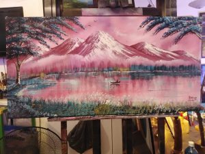 -اتكلت على ذاتي بالتطور من خلال المتابعة لهذا الفن عبر السوشال ميديا واليوتيوب