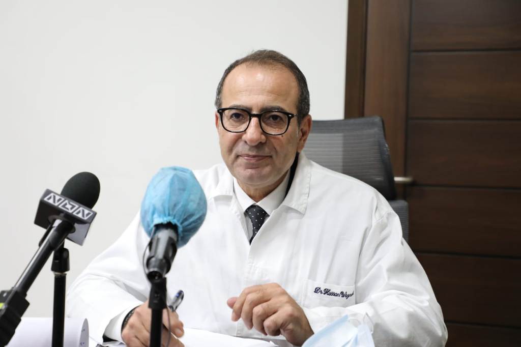 رئيس مجلس ادارة مستشفى نبيه بري الحكومي الجامعي في النبطية والمدير العام الدكتور حسن وزني