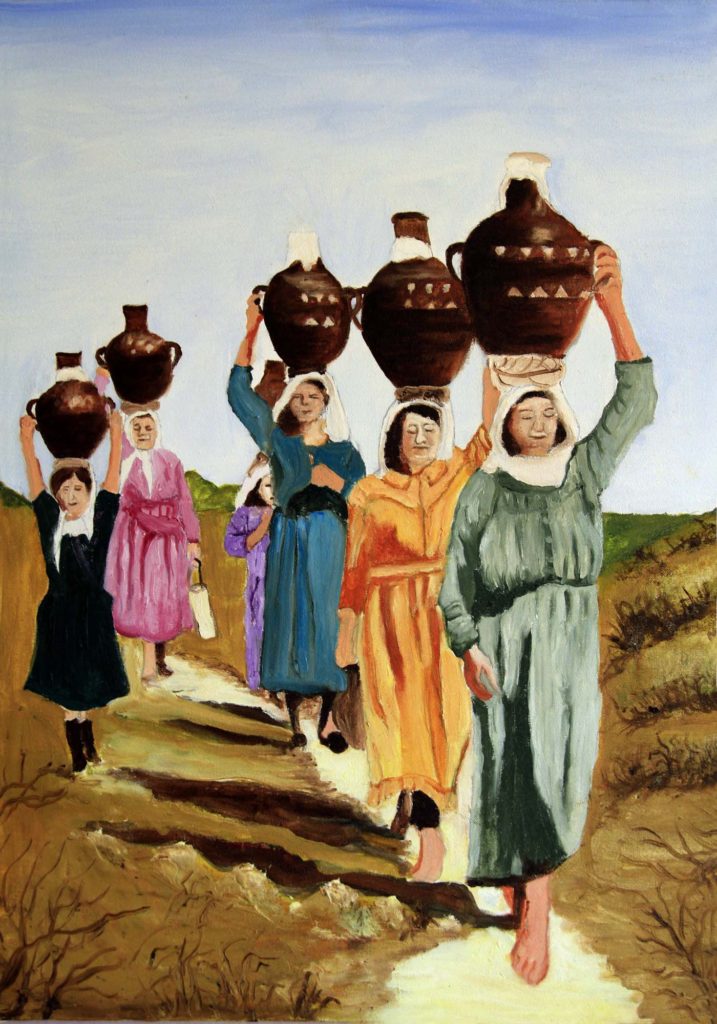 بريشة حمده صالح من عدشيت (جنوب لبنان)