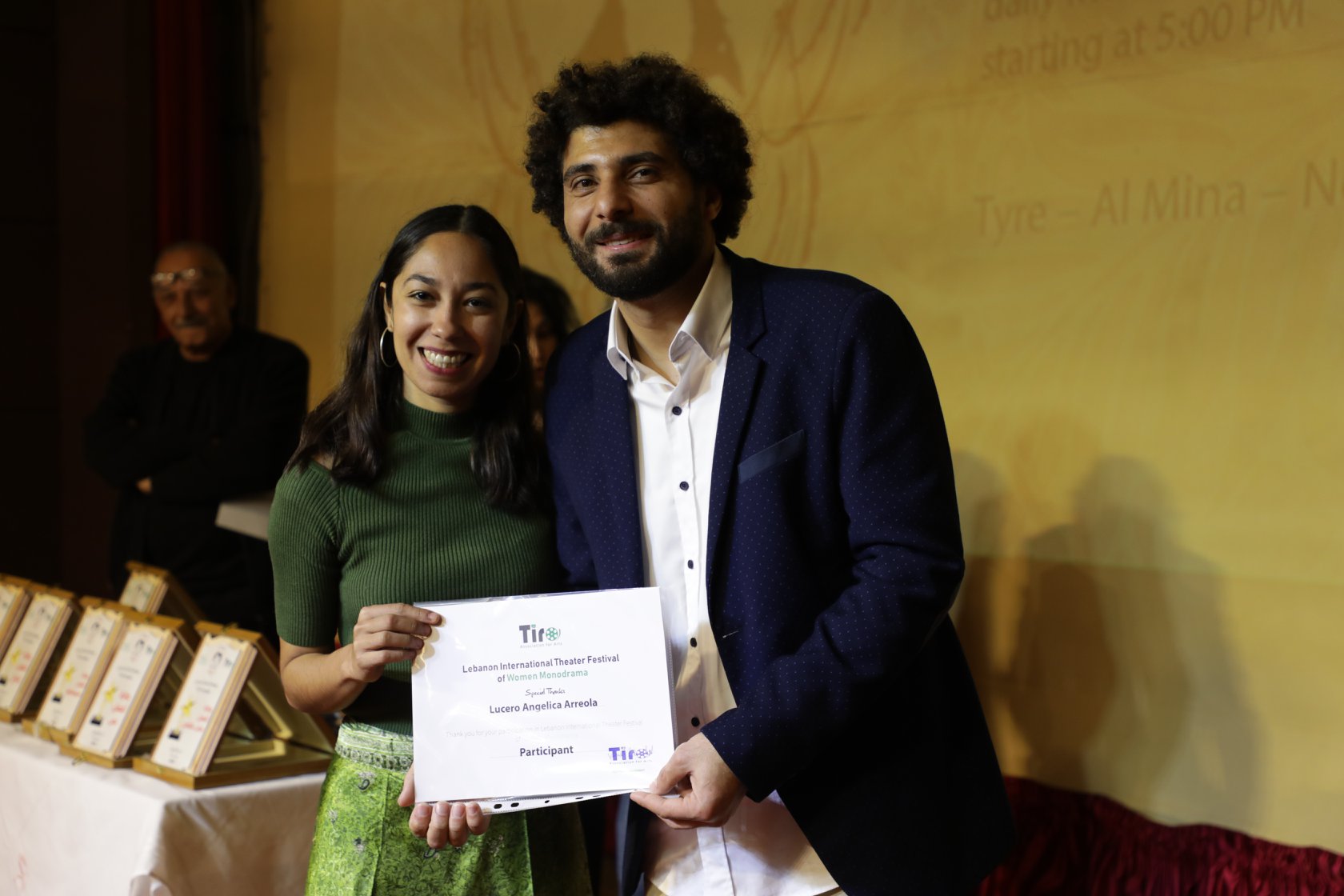 من الحفل الختامي للدورة الاولى