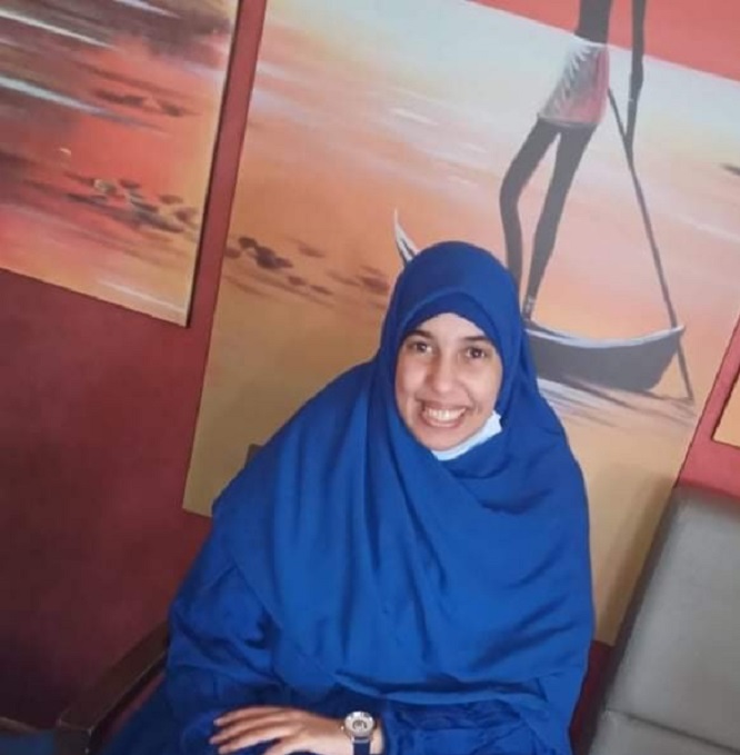 الكاتبة حسناء وهابي