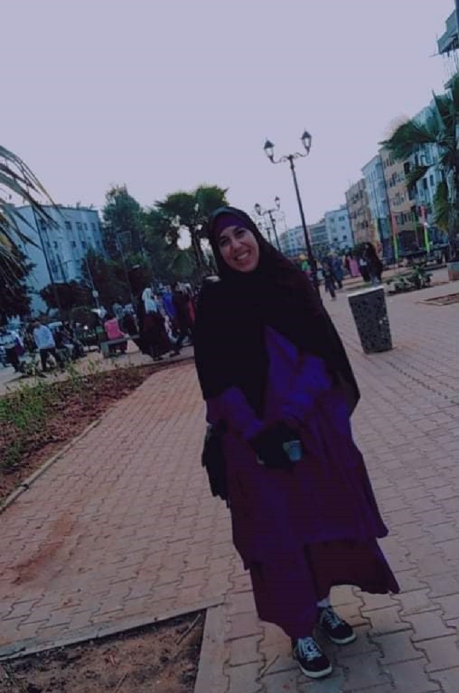 الكاتبة حسناء وهابي