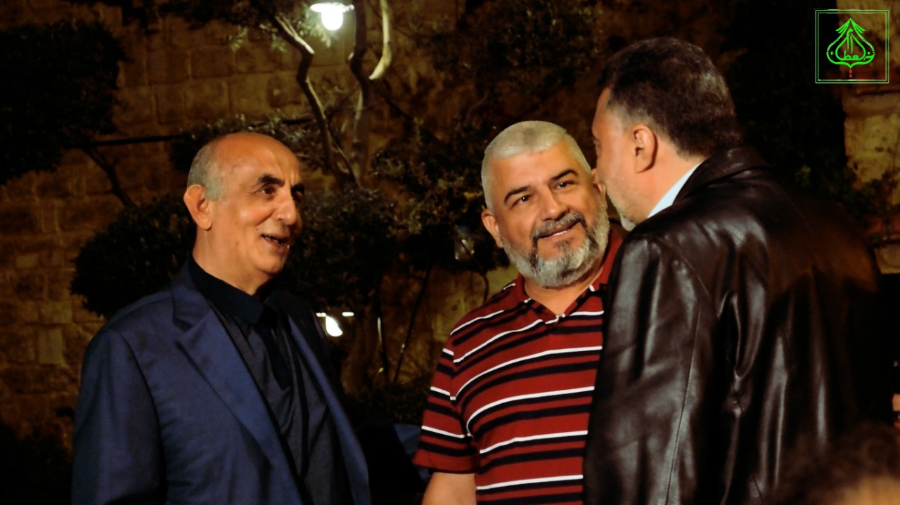 الحاج اكرم حمود اصرّ ان يقيم افطارا تكريميا للمساهمين الخيرين وللجنة خيام العطاء